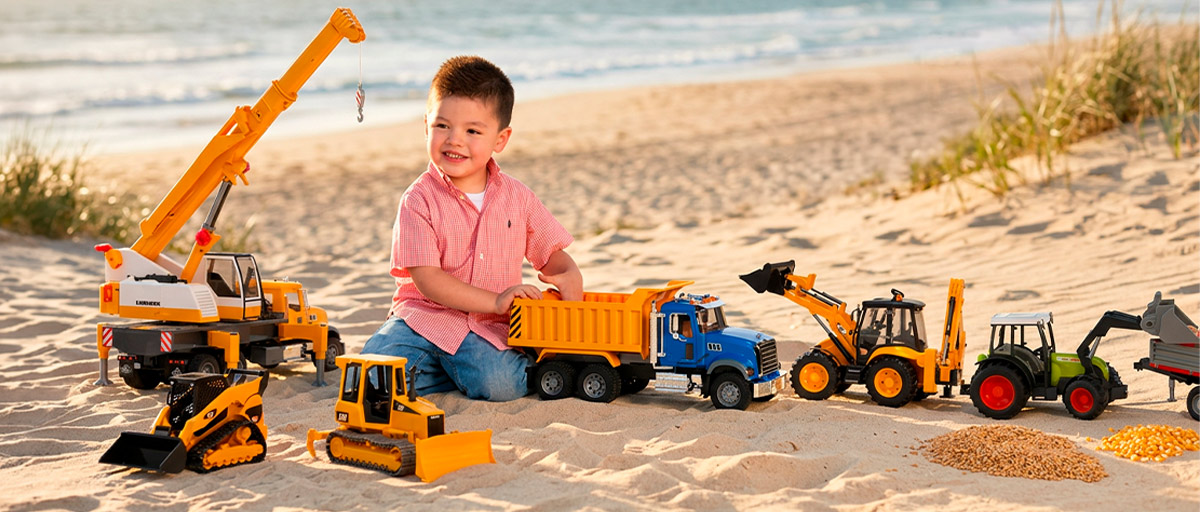 Soy Rural- Bruder Contrucción - Juega en la Playa