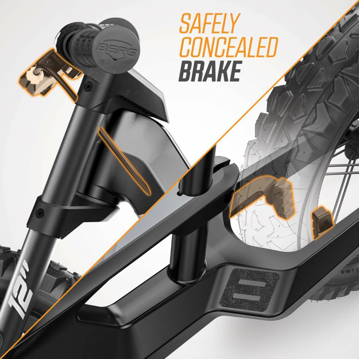 Correpasillos BERG Biky Cross Black con Freno