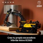 Excavadora Volvo EC500 Hybrid | Lego Technic 42215