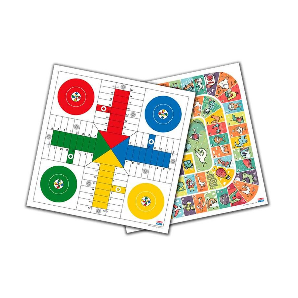 falomir-27906 Tablero Parchís-Oca 33 cm | Falomir Juegos 27906