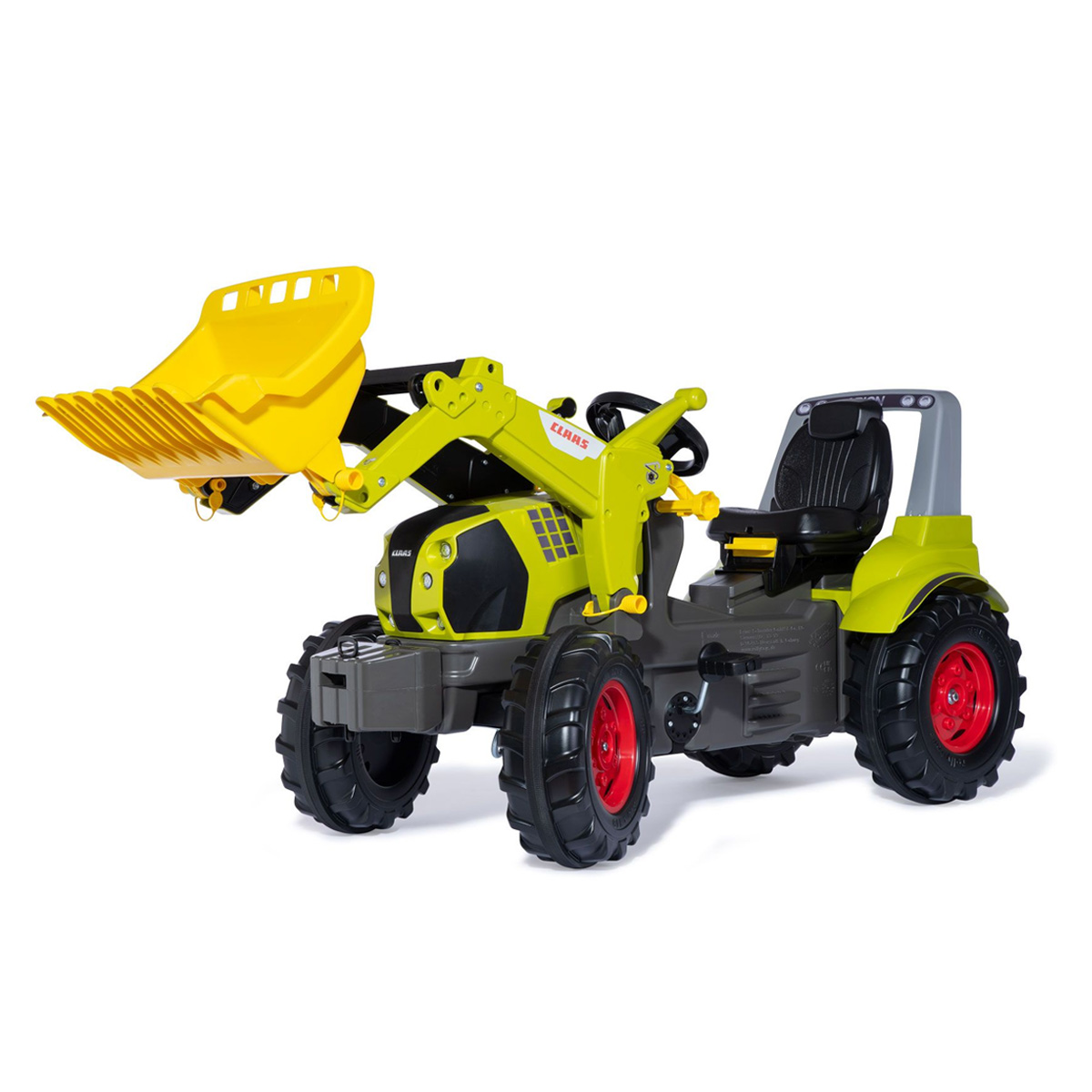 rollytoys-730155-1 Tractor de Pedales rollyFarmtrac Premium II Claas Arion 660 con Pala | Rolly Toys 730155