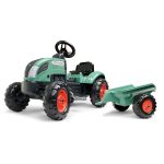 Tractor de Pedales Farm Lander con Remolque | Verde | Falk 2054L