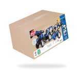 Tractor de Pedales New Holland T8 con Remolque, Retroexcavadora y Pala | Falk 3090Y