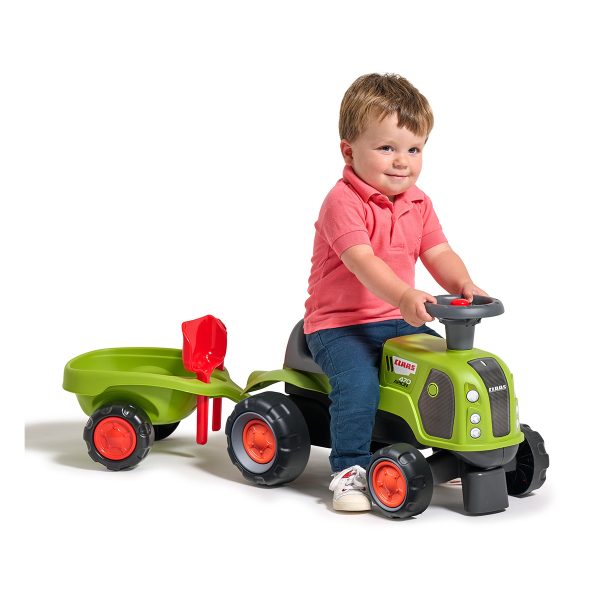 Correpasillos Tractor Claas Arion 470 con Remolque | Falk 312CS