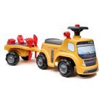 Correpasillos Volvo FMX con Remolque, Herramientas, Ladrillos y Tamiz | Falk F711C