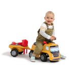 Correpasillos Volvo FMX con Remolque, Herramientas, Ladrillos y Tamiz | Falk F711C