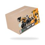 Tractor de Pedales Case CE 580 Super N con Pala, Retroexcavadora y Remolque y | Falk 997Y