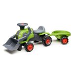 Correpasillos Tractor Claas Arion 470 con Pala y Remolque | Falk F312MS