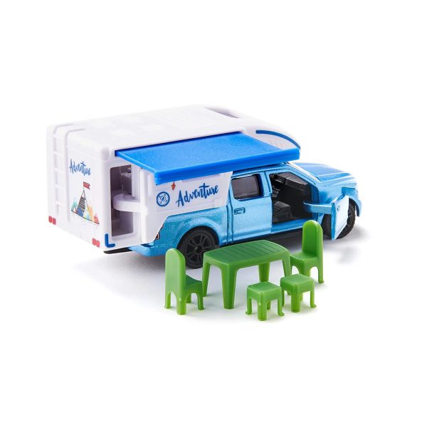 Furgoneta Ford F150 Pick-Up Camper | Siku Super 1693