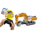 Excavadora Oruga Siku RC Liebherr R980 SME con Control App Bluetooth 6741