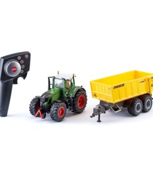 Tractor Teledirigido Siku RC Fendt 939 con Remolque Joskin y Accesorios 6860