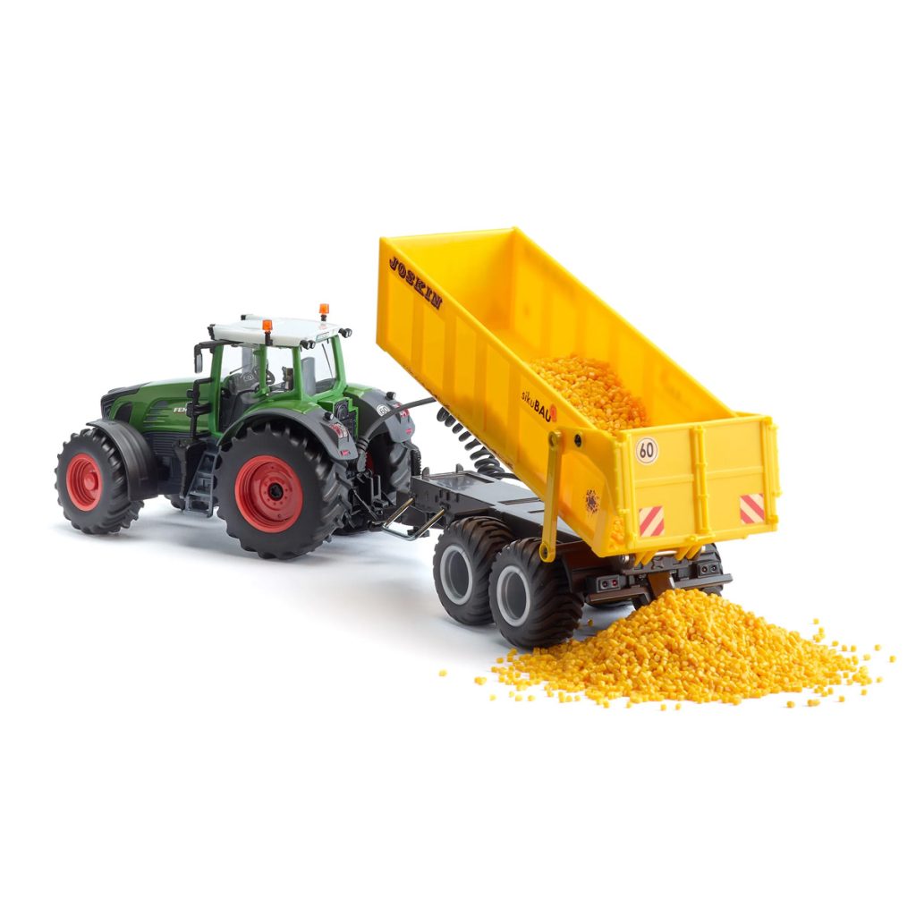 Tractor Teledirigido Siku RC Fendt 939 con Remolque Joskin y Accesorios 6860