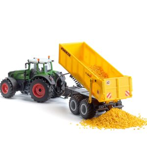 Tractor Teledirigido Siku RC Fendt 939 con Remolque Joskin y Accesorios 6860