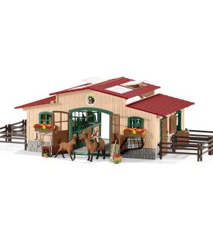 Establo con Caballos y Accesorios | Schleich 42195