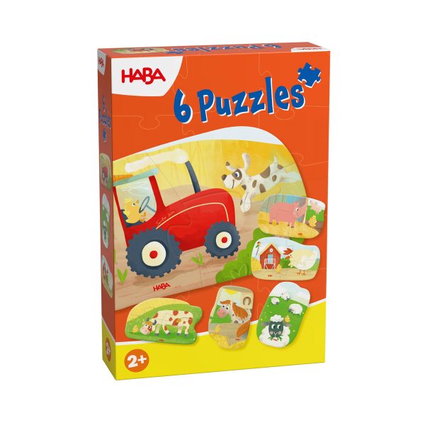 Mis 6 Primeros Puzzles | La Granja | Haba 2012185002