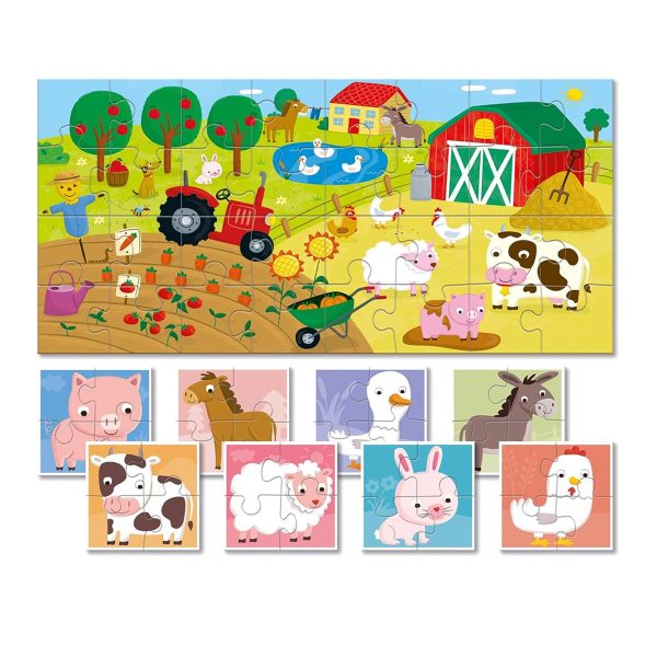 La Granja | Baby Puzzle Collection | Ludattica LU20514