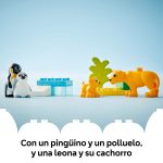 Familias de la Fauna Salvaje: Pingüinos y Leones | Lego Duplo 10442