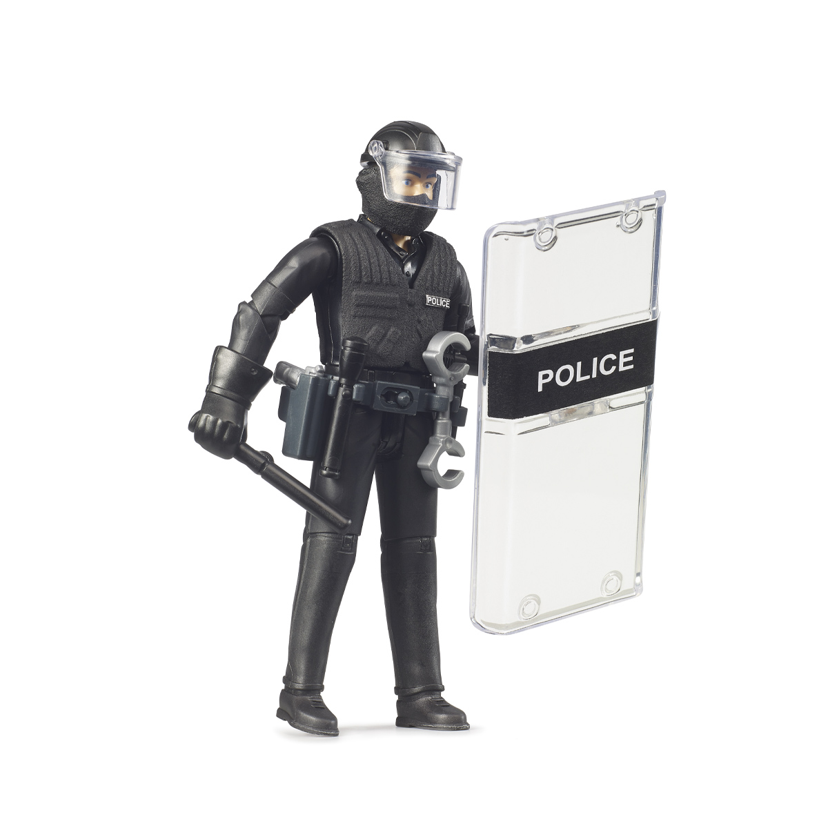 62151-bruder-1 Agente Fuerzas Especiales de Policía B-World – Ref. Bruder 62151