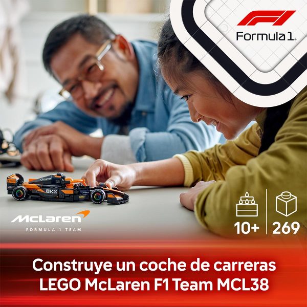 Coche de Carreras McLaren F1® Team MCL38 | Lego Speed 77251