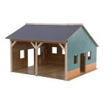 Cobertizo para Tractores Bruder | 2 Plazas | Escala 1:16 Kids Globe 610338