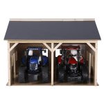 Cobertizo para Tractores Bruder | 2 Plazas | Escala 1:16 Kids Globe 610338