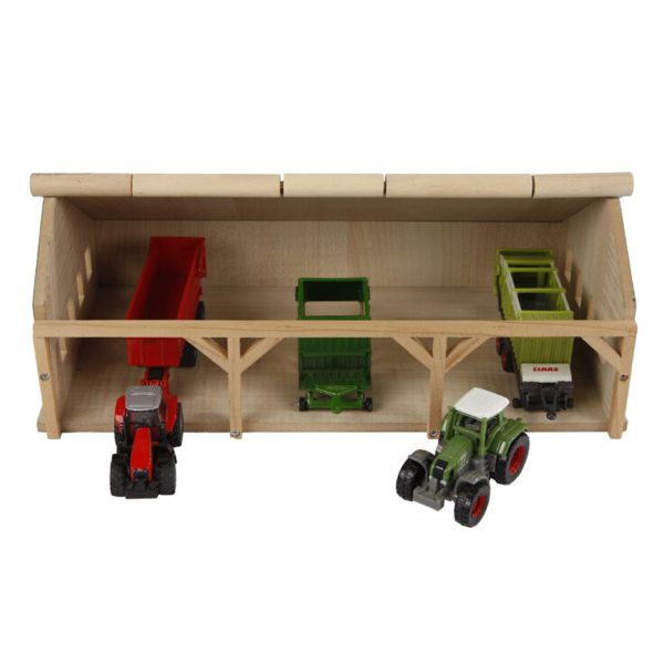 Cobertizo para Tractores de Juguete | Escala 1:87 Kids Globe 610491