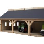 Cobertizo para Tractores de Juguete | Escala 1:87 Kids Globe 610491