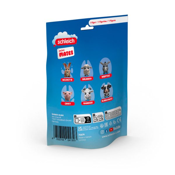 Sobre Sorpresa Mini MATES | Serie 1 | Schleich 70679