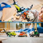 Remix: Avión, Camión Técnico y Aerodeslizador | Lego City 60505