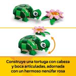 Tortuga con Flor de Nenúfar "3 en 1" | Lego Creator 31337