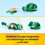 Tortuga con Flor de Nenúfar "3 en 1" | Lego Creator 31337