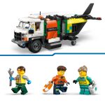 Remix: Avión, Camión Técnico y Aerodeslizador | Lego City 60505