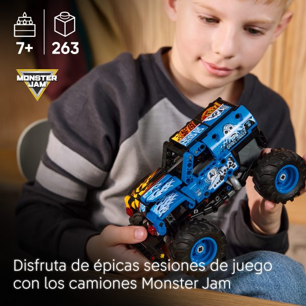 Monster Jam™ Grave Digger™ Fuego y Hielo | Lego Technic 42219