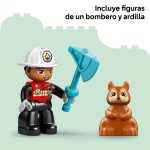 Camión de Bomberos con Manguera y Bomberos | Lego Duplo 10473