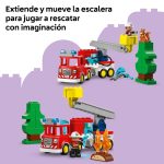 Camión de Bomberos con Manguera y Bomberos | Lego Duplo 10473