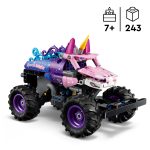 Monster Jam™ Sparkle Smash™ con Motor de Carga Manual | Lego Technic 42220