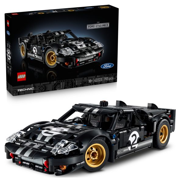 Coche de Carreras Ford GT40 MKII de 1966 | Lego Technic 42223