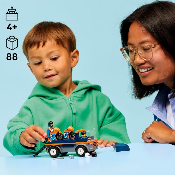 Camión de Transporte de Motos | Lego City 60491