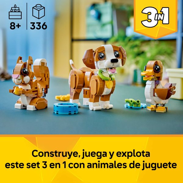 Cachorro Juguetón "3 en 1" | Lego Creator 31382