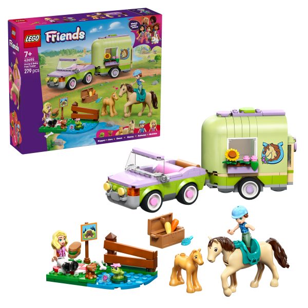 Remolque para Caballo y Potrillo | Lego Friends 42695