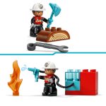 Camión de Bomberos con Manguera y Bomberos | Lego Duplo 10473