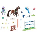 Salto de Caballos con Zoe y Blaze Playmobil Horses of Waterfall 71355