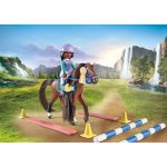 Salto de Caballos con Zoe y Blaze Playmobil Horses of Waterfall 71355