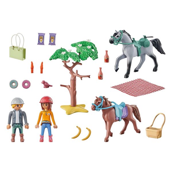 Excursión a Caballo Playmobil Horses of Waterfall 71470