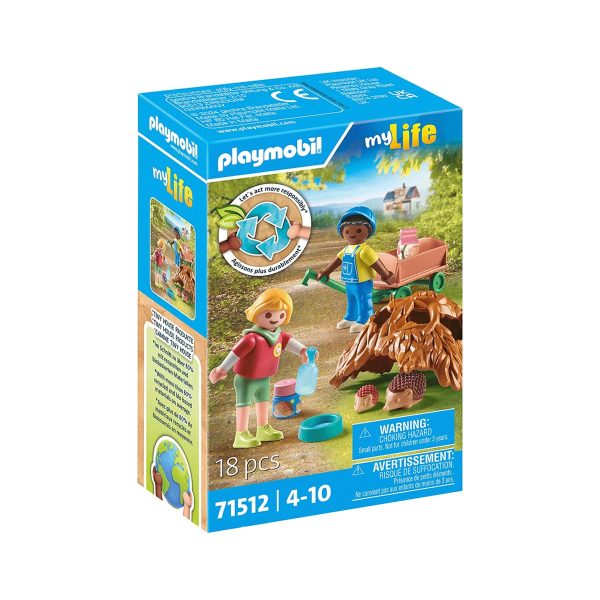 Cuidados de la Familia de Erizos Playmobil 71512