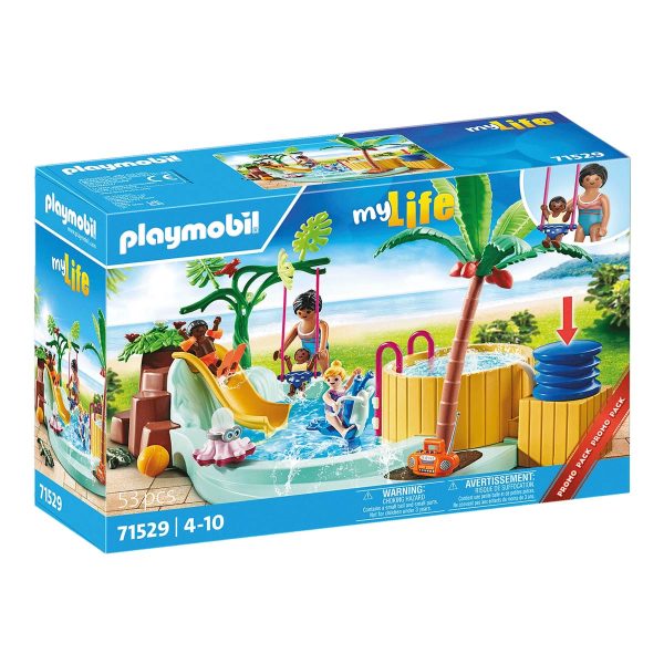 Piscina Infantil con Jacuzzi Playmobil 71529