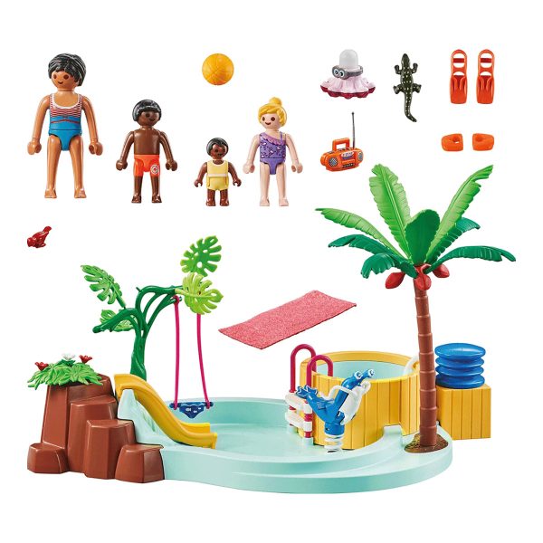 Piscina Infantil con Jacuzzi Playmobil 71529