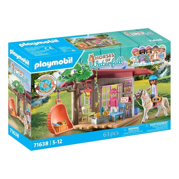 Caseta Club de Equitación Playmobil Horses of Waterfall 71638
