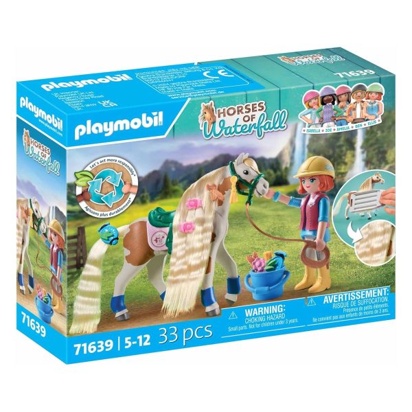 Ellie con Caballo Playmobil Horses of Waterfall 71639
