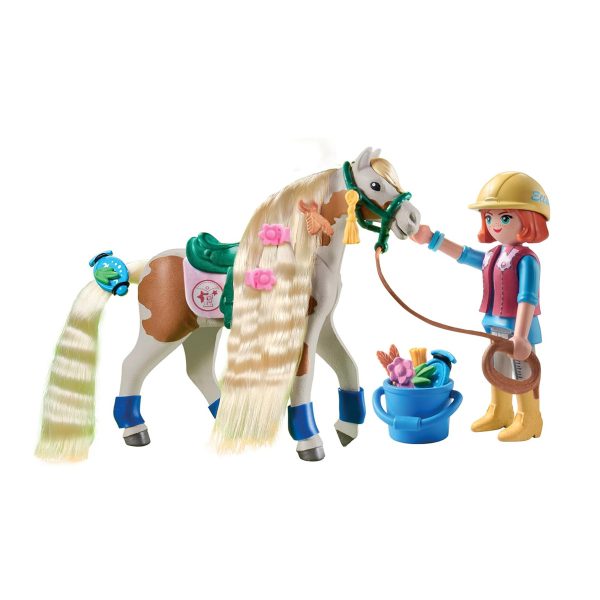 Ellie con Caballo Playmobil Horses of Waterfall 71639